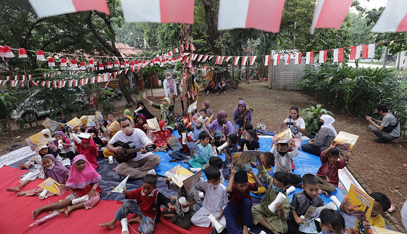 Foto MNC Peduli Bantu Sekolah Alam Alternatif Anak Jalanan - Bagian 3
