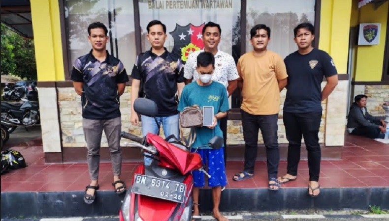 Buron 8 Bulan, Spesialis Pencurian di Lokasi Wisata Bangka Tengah Ditangkap