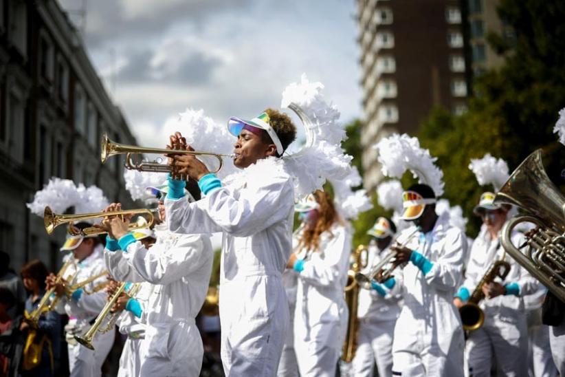  Potret Kemeriahan Karnaval Notting Hill di London - Bagian 3