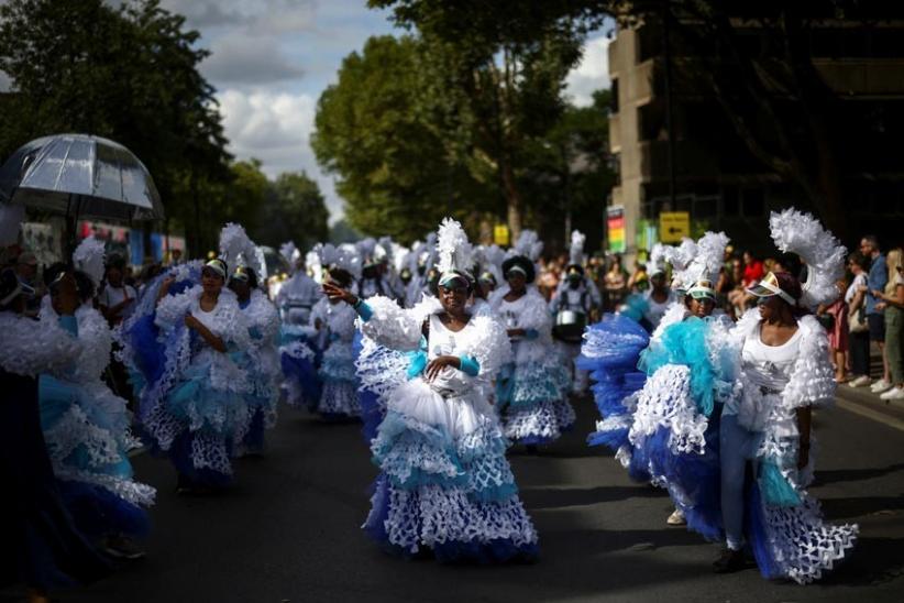  Potret Kemeriahan Karnaval Notting Hill di London - Bagian 4