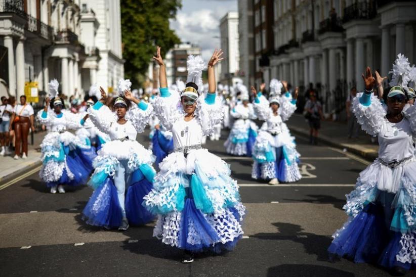  Potret Kemeriahan Karnaval Notting Hill di London - Bagian 1