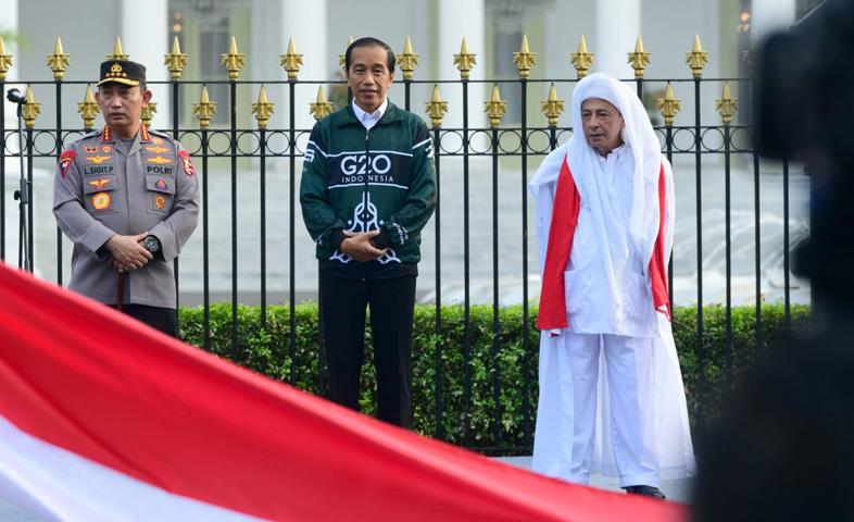 Habib Luthfi Sebut Kirab Merah Putih Bangkitkan Rasa Memiliki Tanah Air Indonesia