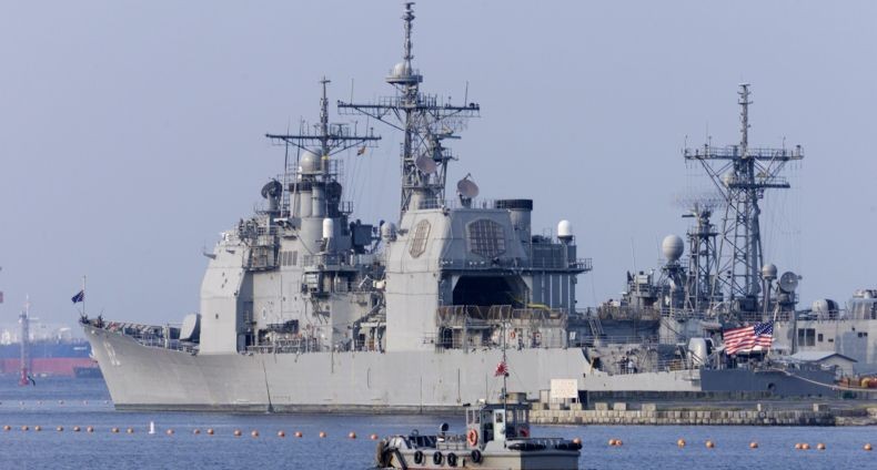 Bikin Panas, 2 Kapal Perang Penjelajah AS Lintasi Selat Taiwan