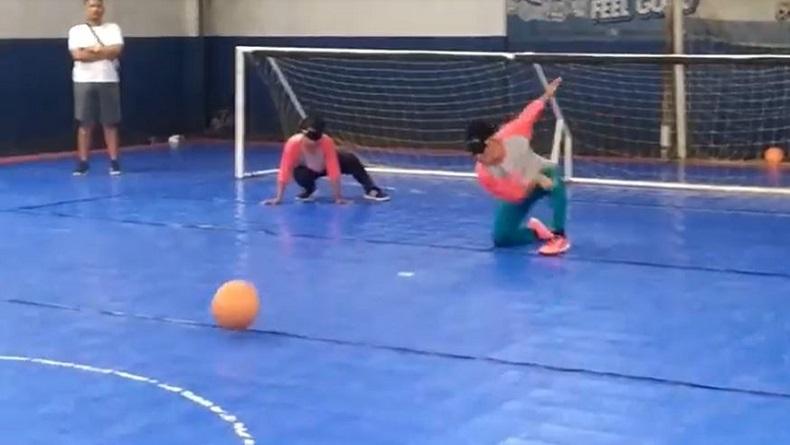 Seru, Penyandang Tuna Netra Ikuti Turnamen Goal Ball di Banjarnegara