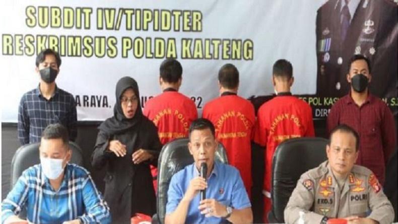 Polda Kalteng Bongkar Penimbunan BBM Biosolar Bersubsidi, 3 Pelaku Ditangkap