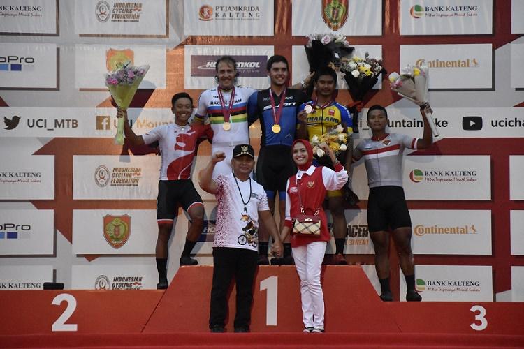 Gubernur Sugianto Bangga Kalteng Jadi Tuan Rumah UCI MTB Eliminator World Cup Seri ke-8