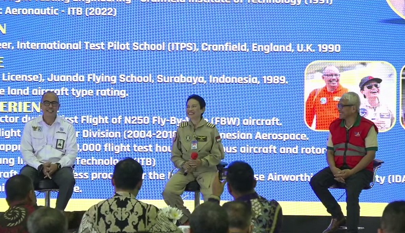 Kisah Kapten Esther Uji Coba Pesawat Baru Buatan PTDI, Diintai Kehilangan Nyawa