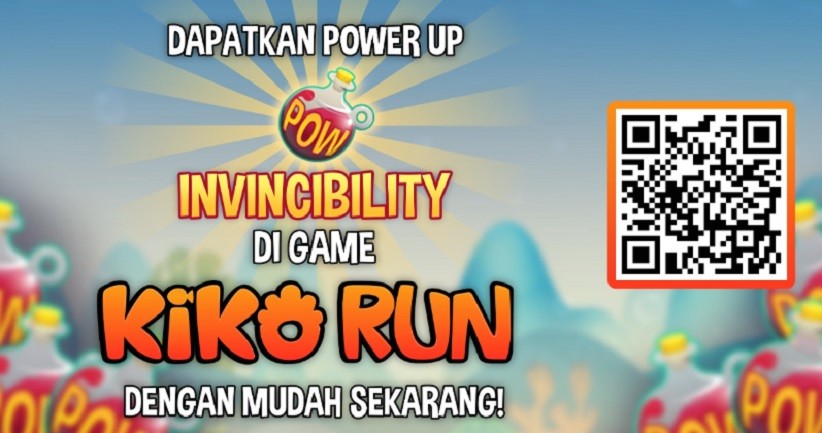 Kumpulkan Skor Sebanyak-Banyaknya dengan Power Up Invincibility di Kiko Run!