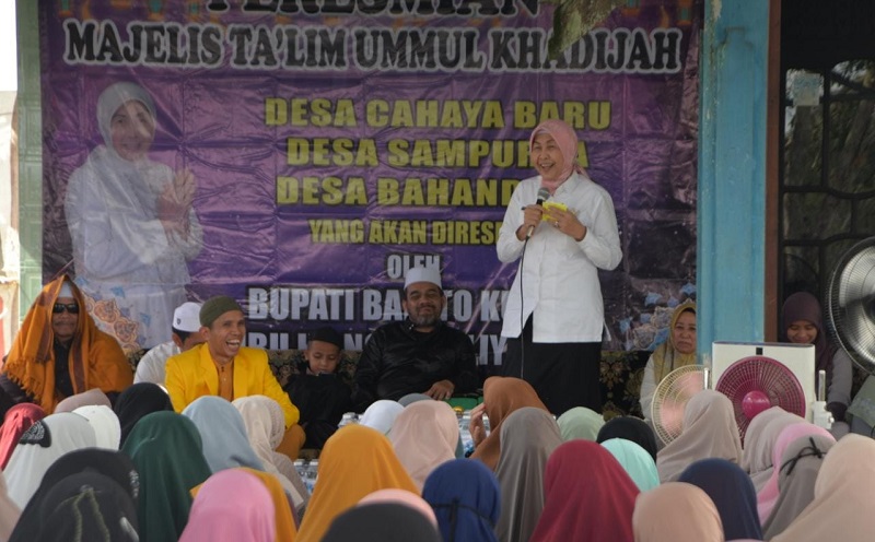 Bupati Barito Kuala Resmikan Majelis Taklim Ummul Khadijah di Jejangkit