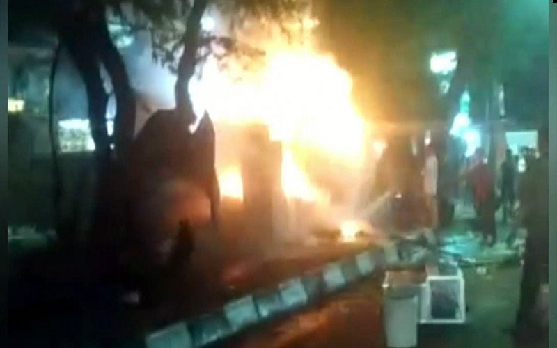 Korban Kebakaran Warung di Palembang Bertambah Jadi 2 Orang 