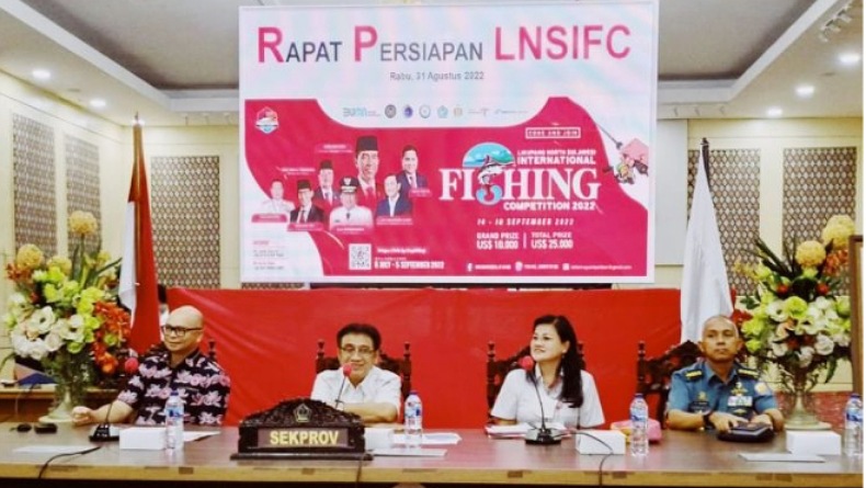 Tim Pancing Mancanegara Ikut LNSIFC 2022 di Sulut