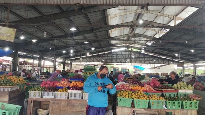  Presiden Jokowi Akan ke Pasar Pasir Gintung, Pedagang: Masih Boleh Jualan