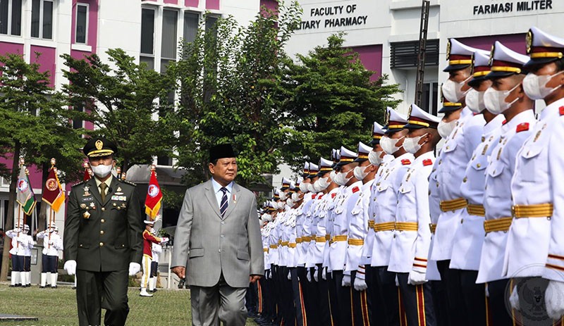 Pimpin Upacara di Unhan, Prabowo: Pertahanan Ditentukan oleh Sains dan Teknologi - Bagian 1