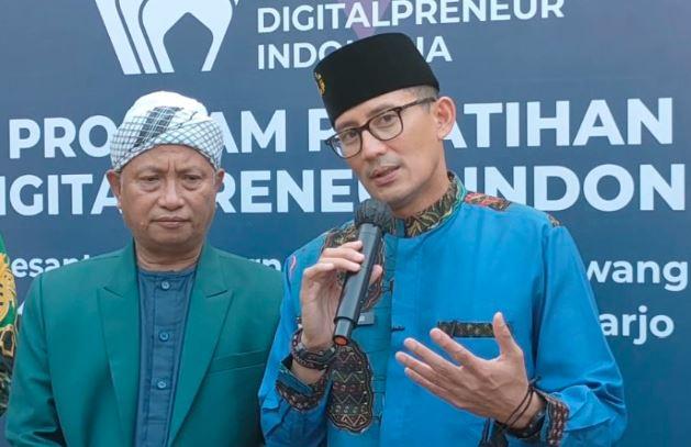 Silaturahmi ke Pesantren Al Amanah Sidoarjo, Sandi: Santri Harus Miliki Sifat Inovatif