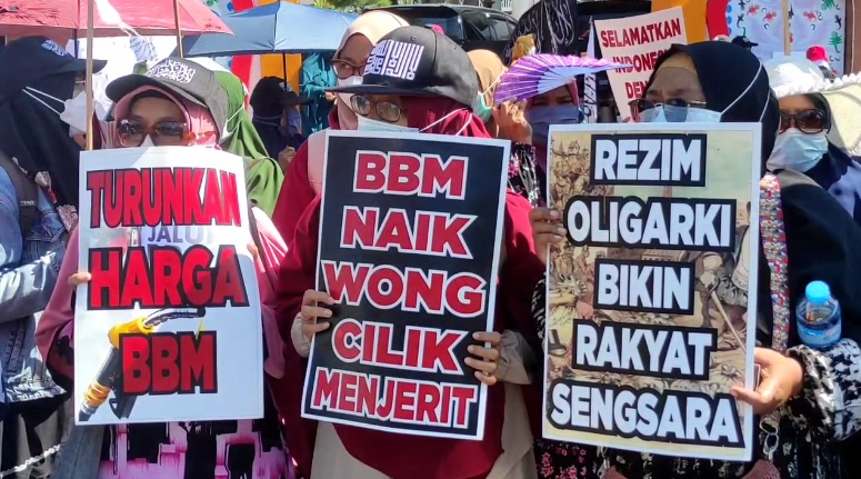 Demo Tolak Kenaikan Harga BBM, Umat Islam Jawa Timur Khawatir Rakyat Sengsara