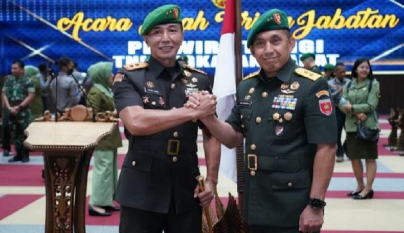 Mayjen TNI Totok Imam Santoso Resmi Jabat Pangdam Hasanuddin