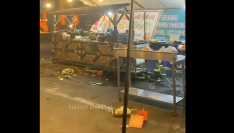 Perusak Warung Makan PKL di Karawang Ditangkap, Kapolres: Premanisme Saya Libas!