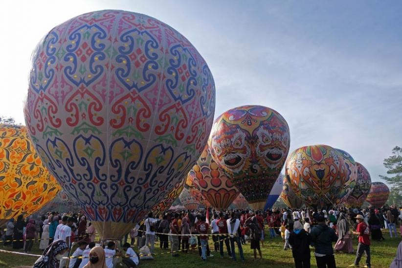 25 Balon Meriahkan Java Balloon Attraction di Wonosobo  - Bagian 2