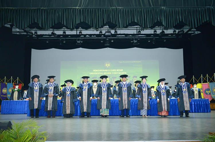 Universitas Negeri Yogyakarta Tambah 9 Guru Besar, Ini Daftarnya
