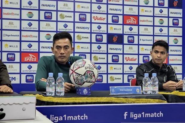  Raih Satu Poin di Kandang Dewa United, Pelatih PSS Sleman Tetap Bersyukur