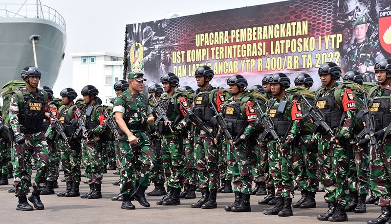 1.046 Prajurit TNI Dikirim ke Medan Latihan Tempur di Baturaja - Bagian 1