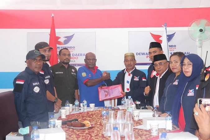 Bertemu Bawaslu, Perindo Mimika Optimistis Penuhi Syarat Parpol Peserta Pemilu 2024