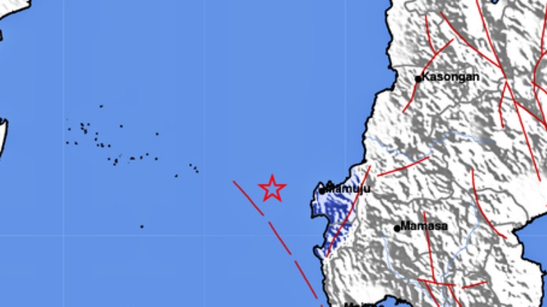 Gempa Terkini Magnitudo 4,2 Guncang Mamuju Sulbar