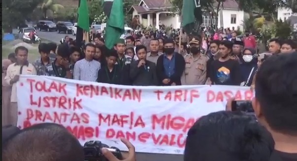 Wakil Ketua DPRD Palopo Ikut Demo Tolak Kenaikan BBM