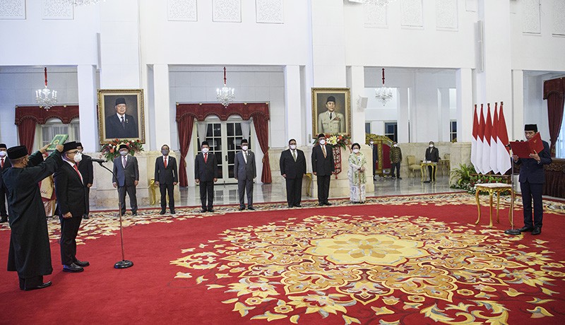 Foto Abdullah Azwar Anas Dilantik sebagai MenPAN RB - Bagian 3