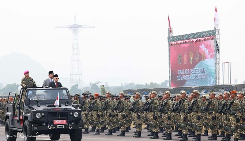 Wapres Ma’ruf Amin dan Prabowo Tetapkan 2.974 Personel Komcad TNI 2022 - Bagian 1
