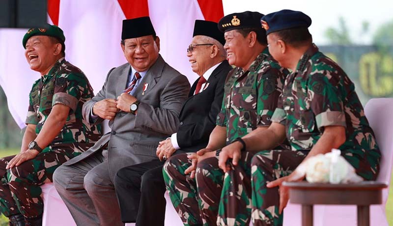 Wapres Ma’ruf Amin dan Prabowo Tetapkan 2.974 Personel Komcad TNI 2022 - Bagian 3