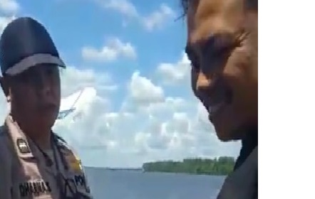 Viral Video Oknum Polairud Diduga Palak ABK Minta Paksa BBM