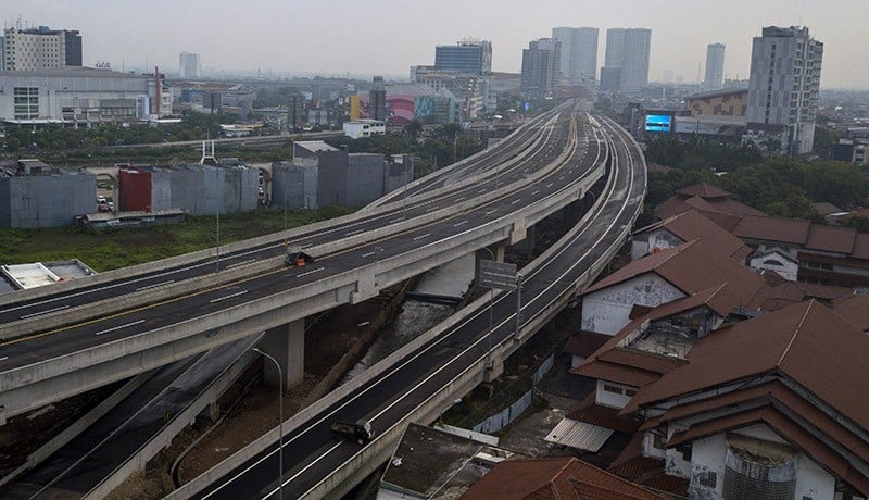 Progres Pembangunan Tol Becakayu Seksi 2A Jakasampurna-Margajaya - Bagian 1