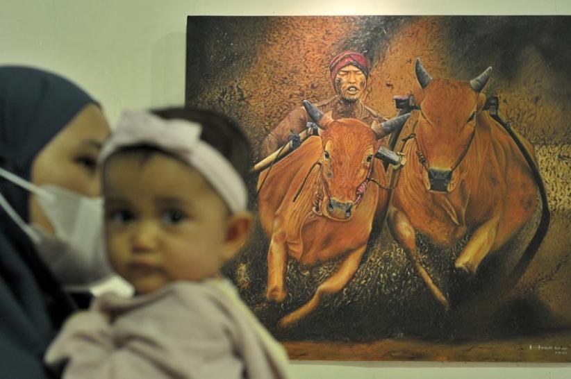 82 Karya Seni Ditampilkan dalam Pameran Telusur Tanah Berjejak di Taman Budaya Jambi - Bagian 3