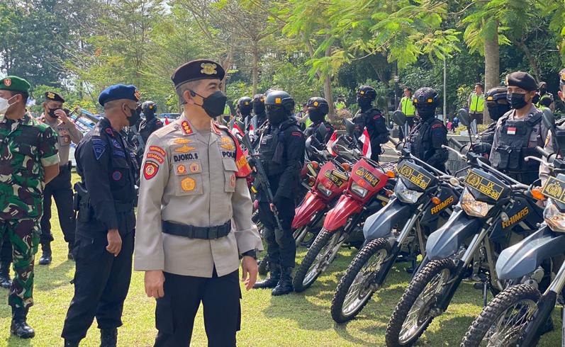 Polda Jateng Terjunkan 1.257 Personel Amankan Culture Minister Meeting G20 di Borobudur