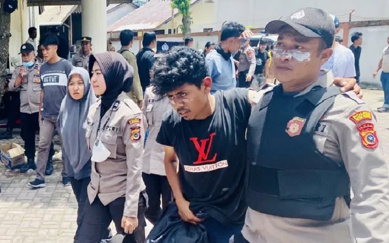 11 Pengunjuk Rasa di Aceh Barat Diamankan, Diduga Serang Polisi Pakai Batu Bata