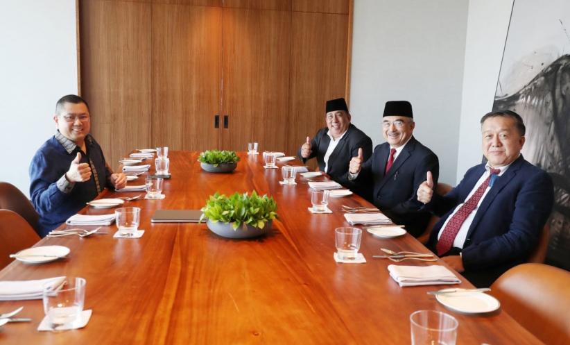 Hary Tanoe Gelar Pertemuan dengan Sultan Melaka Tun Sri Setia Mohd Ali bin Mohd Rustam