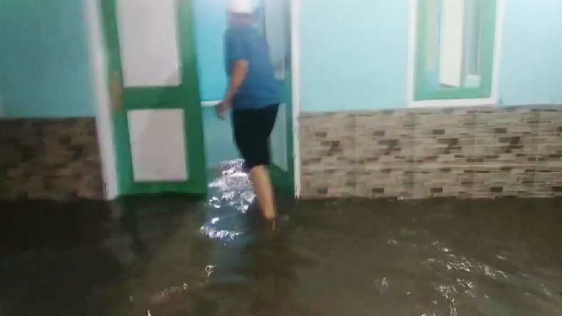 Diguyur Hujan Deras Semalaman, Banjir Kepung Kota Tasikmalaya