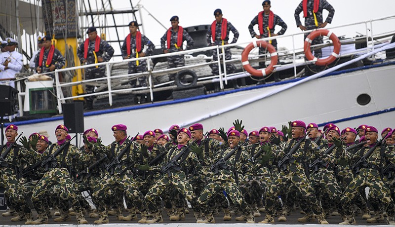 Foto-Foto Upacara HUT ke-77 TNI AL di Pondok Dayung Koarmada I - Bagian 3