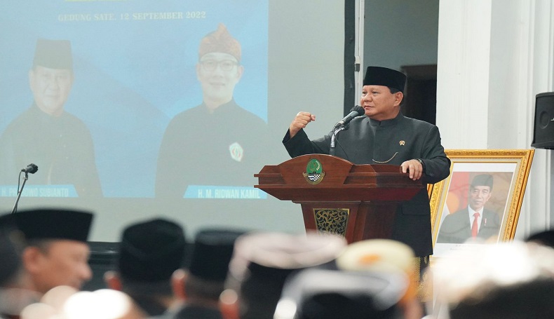 Prabowo Bakar Semangat IPSI Jabar: Kita Harus Jadi Bangsa Pendekar, Tak Kenal Menyerah