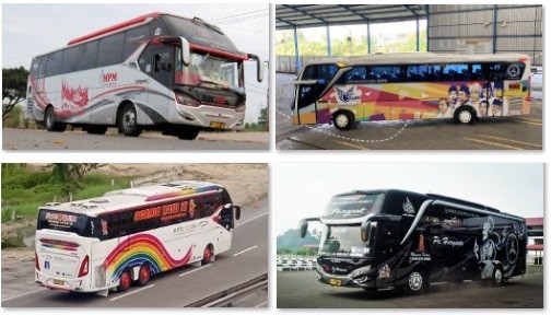 5 PO Bus Dengan Gambar Livery Paling Unik, Tak Sembarangan Pasang ...