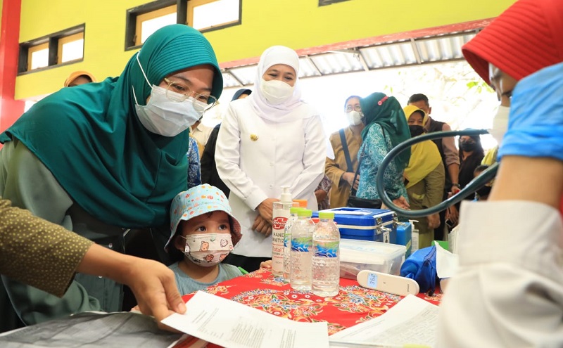 Sasar 2.238.481 Anak, Pelaksanaan BIAN Tahap II di Jatim Lebihi Capaian Nasional 