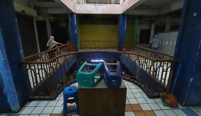 Begini Kondisi Pasar Mampang Jakarta Banyak Toko Tutup akibat Sepi Pengunjung