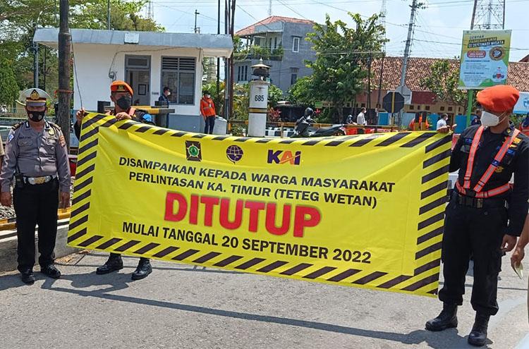 Pelintasan Timur Wates Ditutup, Dishub Kulonprogo Siapkan Rekayasa lalu Lintas