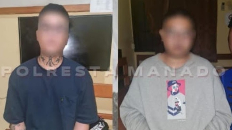 Edarkan Narkoba, Warga Gorontalo dan Bolmong Utara Ini Ditangkap Polresta Manado