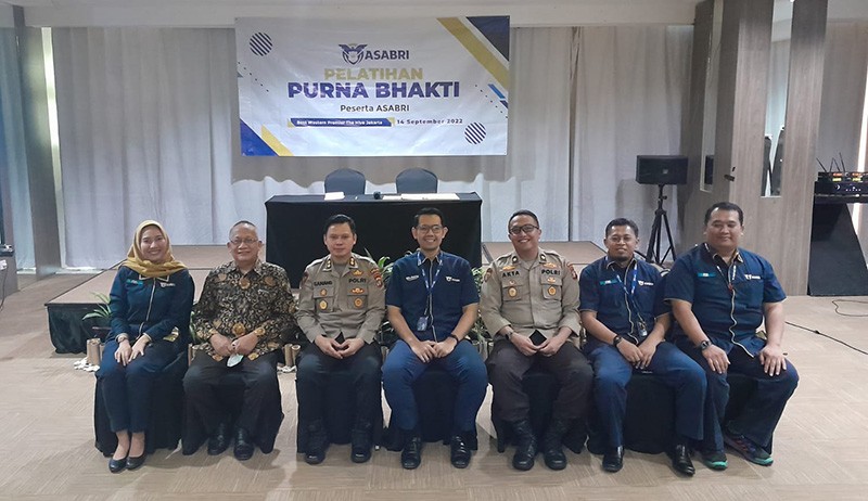 Tingkatkan Kesejahteraan Peserta, ASABRI Beri Pelatihan Purna Bhakti bagi Anggota Polri - Bagian 1