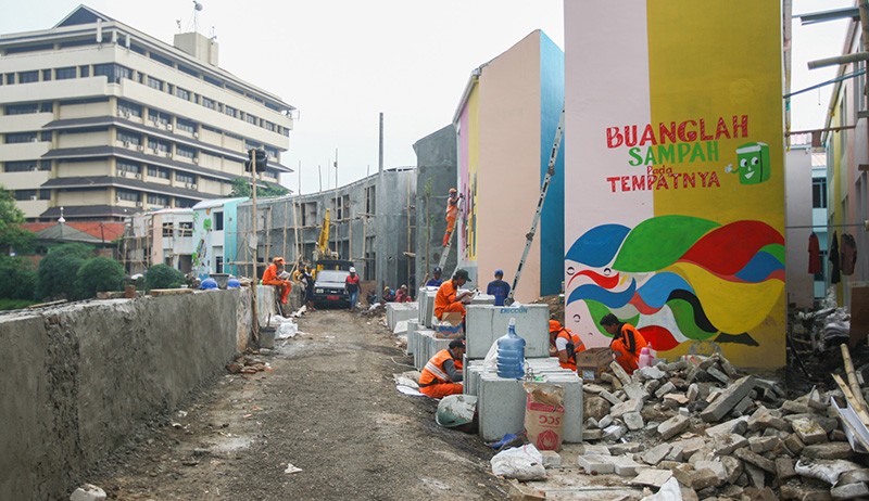 Pembangunan Kampung Gembira Gembrong Selesai Akhir September - Bagian 1