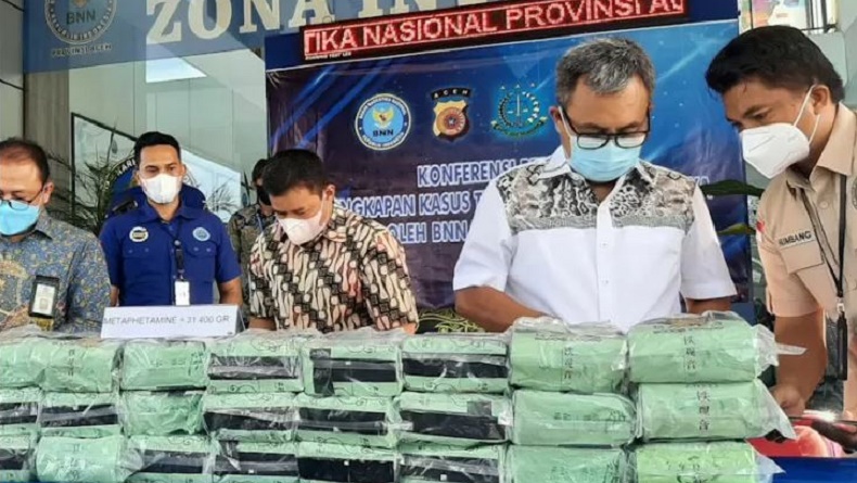 Polisi Bongkar Kasus Penyelundupan 12 Kg Sabu di Aceh Utara, 2 Pelaku Ditangkap