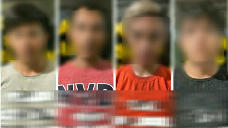 4 Pria asal Manado Dibekuk Polisi, Ternyata Curi 2 Ekor Ayam