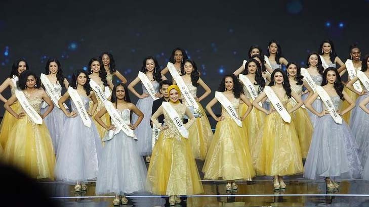 Malam Grand Final Miss Indonesia 2022 Berlangsung Meriah, Ini Daftar 15 Besar Finalis yang Lolos  